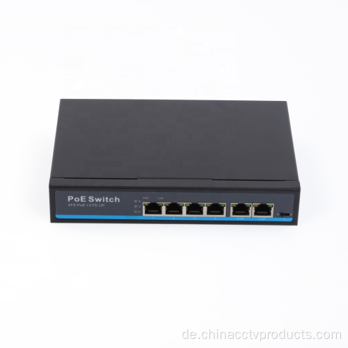 4Port-PoE-Schalter für IP-Kamera-CE angetrieben